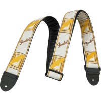 Fender Monogrammed Strap. White/Brown/Yellow Kaiš za gitaru Fender Monogrammed Strap. White/Brown/Yellow Kaiš za gitaru